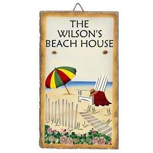  Personalized Beach House Sign Patio, Lawn & Garden
