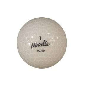  Noodle Ice White Golf Balls AAAA
