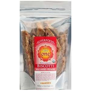 pack   Raw Organic Gluten Free Goji Cherry Biscotti