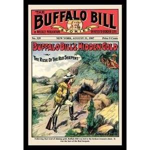 Vintage Art The Buffalo Bill Stories Buffalo Bills Hidden Gold 