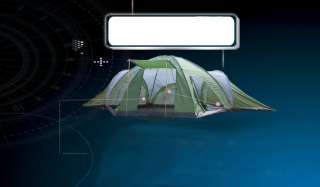 Rooms 8 10 Man XX Large Family Group Camping Tent  