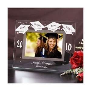  Engraved Glass Graduation Frame personalized free