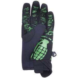 Grenade Lizard 2012 Snowboard Gloves Green Size XL  Sports 
