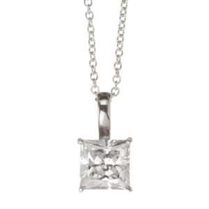  Crislu Solitaire Pendant (1.30 cttw) CRISLU Jewelry