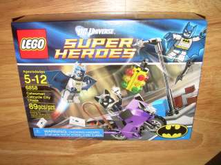 LEGO 6858 DC Universe SUPER HEROES BATMAN Catwoman Catcycle City Chase 