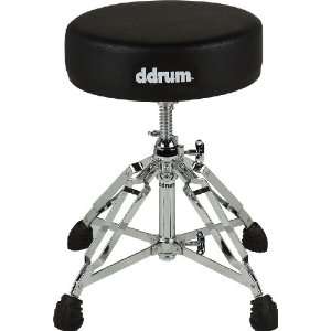   Ddrum Throne Round Drummers Seat Heavy HH Series Musical Instruments
