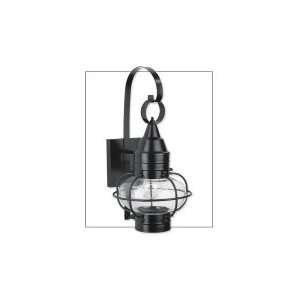  Onion 1 Light Outdoor Wall Light in Gun Metal with Frosted glass