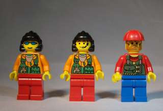 Lego   Rock Raiders Minifigures   Lot of 3   Bandit / Sparks  