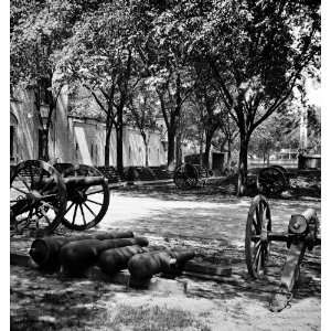 Captured Blakely Guns and Ammunition, Charleston, South Carolina, 1865 