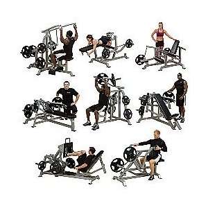    BODY SOLID Leverage Commercial Gym Room Package