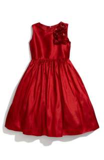 Dorissa Rosette Taffeta Dress (Little Girls)  