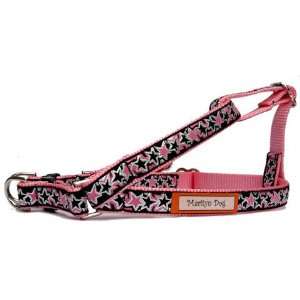  Milky Way Pink Jacquard Step in Dog Harness