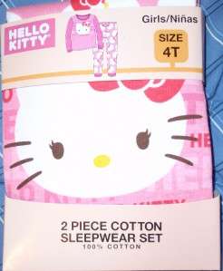 Baby & Toddler Girls Pajama Sets  Sizes 12 Mo 18Mo 24Mo 3T 4T 5T 