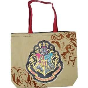  Harry Potter Hogwarts Crest Tote Bag   Licensed Movie 