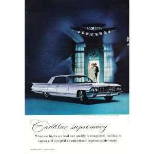   White Jewels by Harry Winston Original Antique Car Ad 