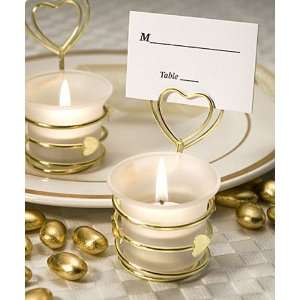   Favors  Heart Design Candle Favors/Place Card Holders (1   19 items