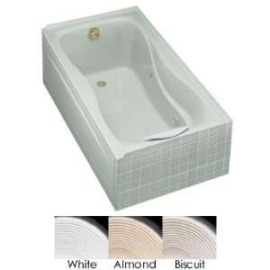  Kohler Almond Hourglass Bath Whirlpool with Flange 