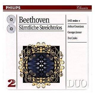 Beethoven Complete String Trios Audio CD ~ Ludwig van Beethoven