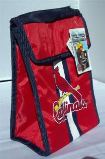 St. Louis Cardinals Insulated Soft Velcro Lunch Box Bag  