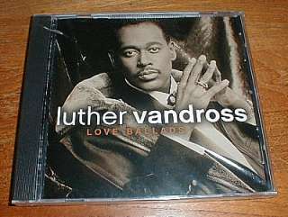 LUTHER VANDROSS Love Ballads CD SEALED  