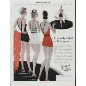   JANTZENS  1932 Jantzen Swim Suits Ad, A4676. 