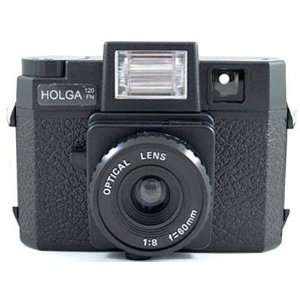  Holga 120 Camera with Flash Black 120FN