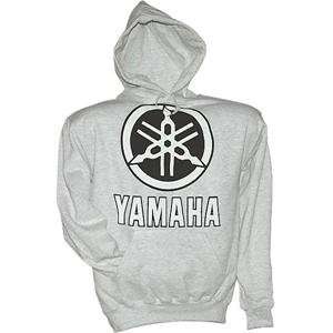  MetroRacing Yamaha Hoodie   Large/Grey Automotive