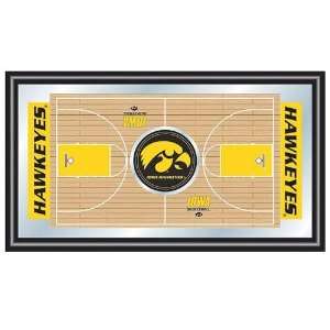  University of Lowa Basketball Framed Full Court Mirror 