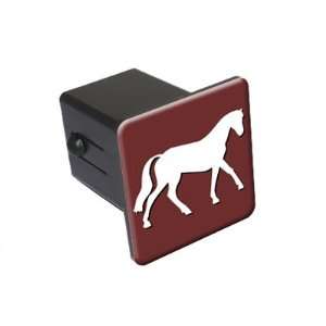  Horse   2 Tow Trailer Hitch Cover Plug Insert Truck 