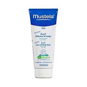  Mustela 2 in 1 Hair & Body Wash (Quantity of 4) Beauty