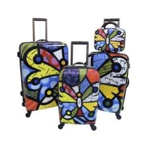  Britto Collection by Heys USA Butterfly 4 Piece Set B700 