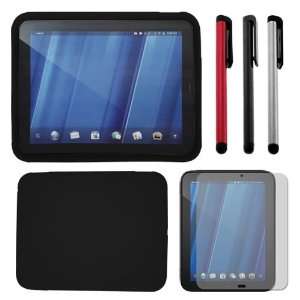   Screen Protector + 3 packs of Stylus Pen for HP Touchpad 9.7 Tablet