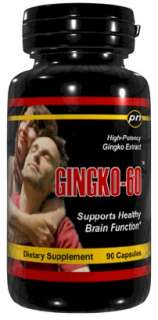 2x GINGKO 60 Ginko Biloba Supports Healthy Brain  