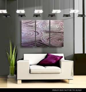   Crafted Modern Metal Abstract Wall Art Painting Sculpture Decor  