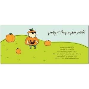   Invitations   Puffy Pumpkin By Studio Basics