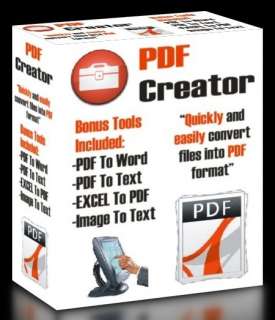 This is a very easy to use PDF Creator that allows users to 