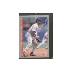  1993 Fleer Regular #385 Jose Vizcaino, Chicago Cubs 