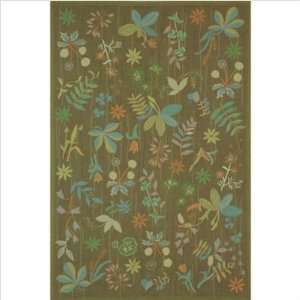   Rugs MSR1315A Floral Grove Twig Contemporary Rug Furniture & Decor