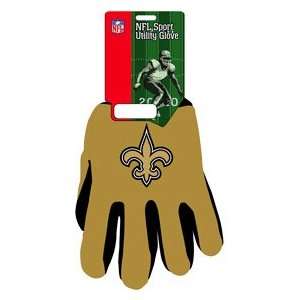 Caseys Distributing 9960690671 New Orleans Saints Two Tone Gloves 