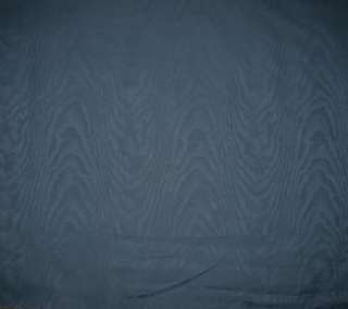 SOLID GREY BLUE MOIRE Decor/Upholstery Fabric 55 Wide Units  