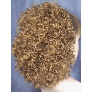  ERICA Curly Banana Clip Hairpiece Wig #19 LIGHT STRAWBERRY 