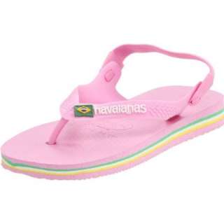 Havaianas Baby Brasil Logo Flip Flop (Toddler)   designer shoes 