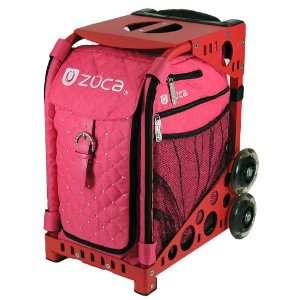  Zuca Bag Hot Pink  Red Frame