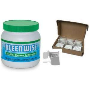  Waterwise 4000 6 Pack Filter Cups AND Kleenwise Combo Pack 