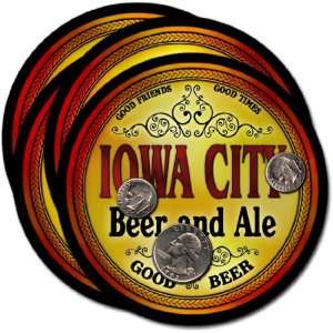 Iowa City, IA Beer & Ale Coasters   4pk 
