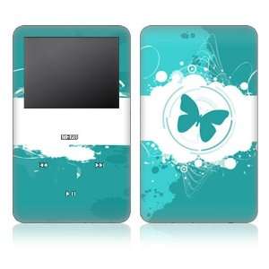  Apple iPod 5th Gen Video Skin Decal Sticker   Butterfly 