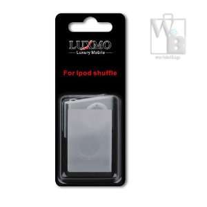  Lux Apple iPod Shuffle 2nd Gen Accessory Skin Case   Clear  