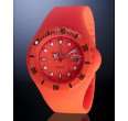 toywatch orange rubber jelly diving bezel watch