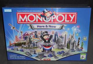 NEW ~ MONOPOLY HERE & NOW EDITION BOARD GAME ~ 2006, Collectible, and 