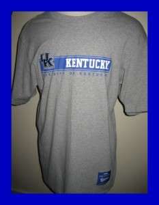 University of Kentucky UK Gray T Shirt XL Mint  